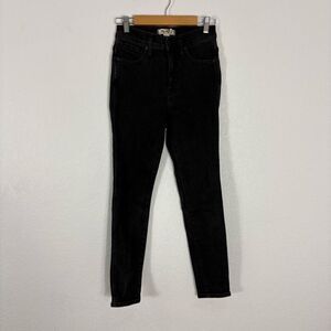 Madewell Black Skinny Jeans 10" High Rise Skinny Size‎ 26P